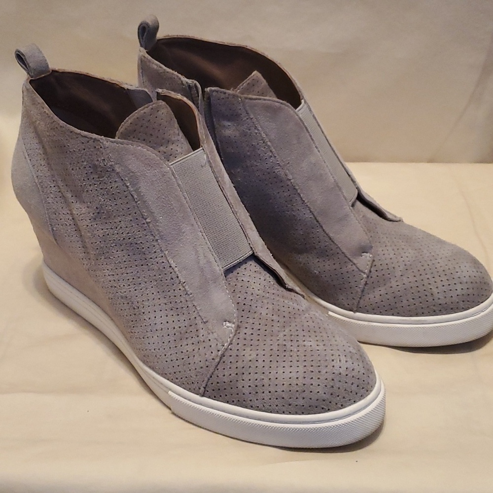 Paolo Felicia-L Rock Perf Kid Suede Shoes SZ 6.5